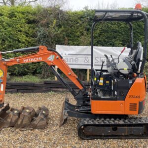 Hitachi ZX17u-6 mini excavator