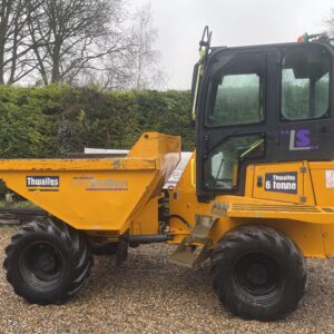 6T Thwaites cabbed dumper